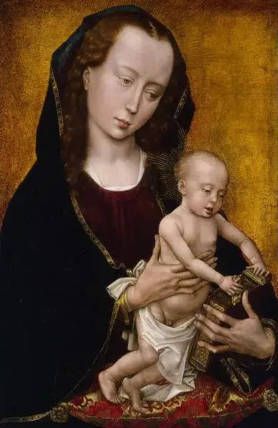 Vierge à l'Enfant - Rogier van der Weyden image 1 reproduction de peinture à l’huile