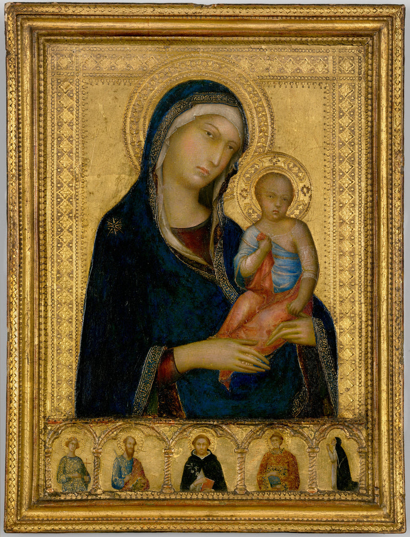 Vierge à l'Enfant - Simone Martini
