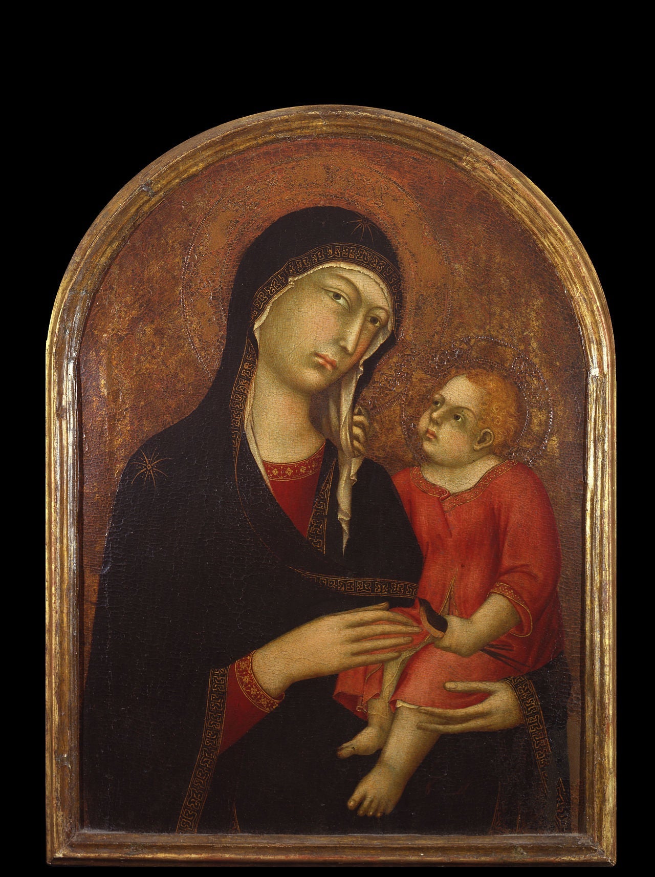 Vierge à l'Enfant - Simone Martini image 1 reproduction réalisée par Alpha Reproduction