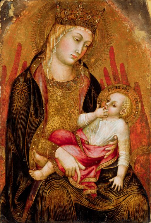 Vierge à l'Enfant - Taddeo di Bartolo image 1 reproduction d’œuvre d’art à l’huile