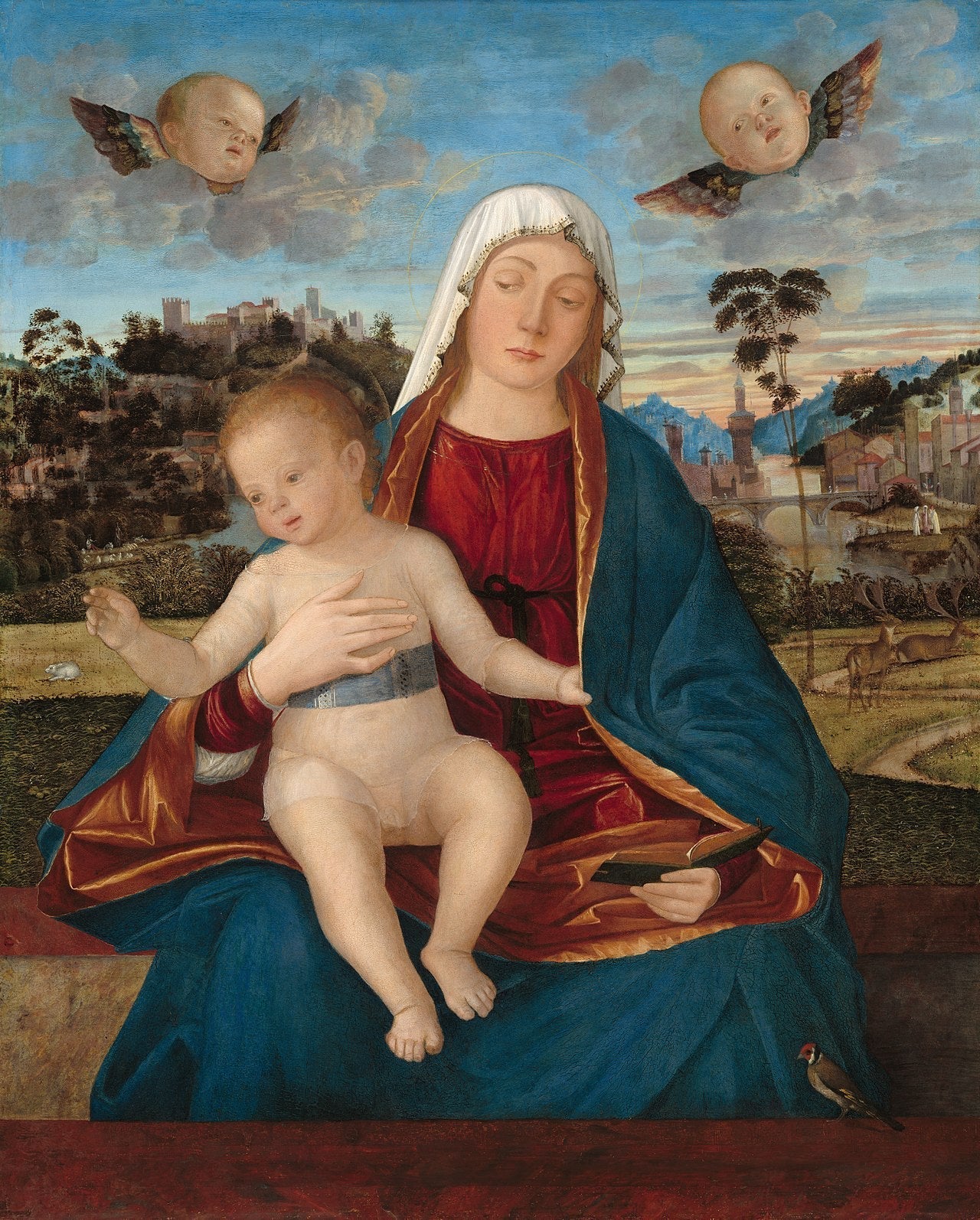 Vierge à l'Enfant - Vittore Carpaccio image 1 tableau peint à l’huile sur toile