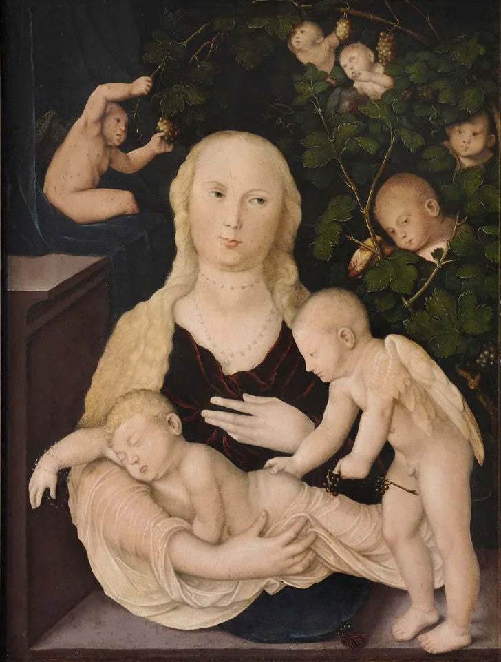 Vierge à la treille - Hans Baldung Grien