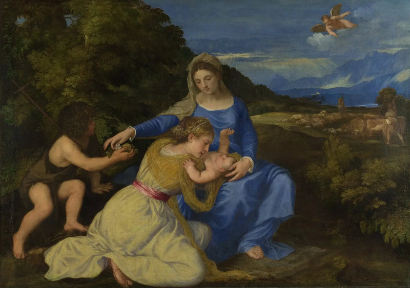 Vierge Aldobrandini - Titian