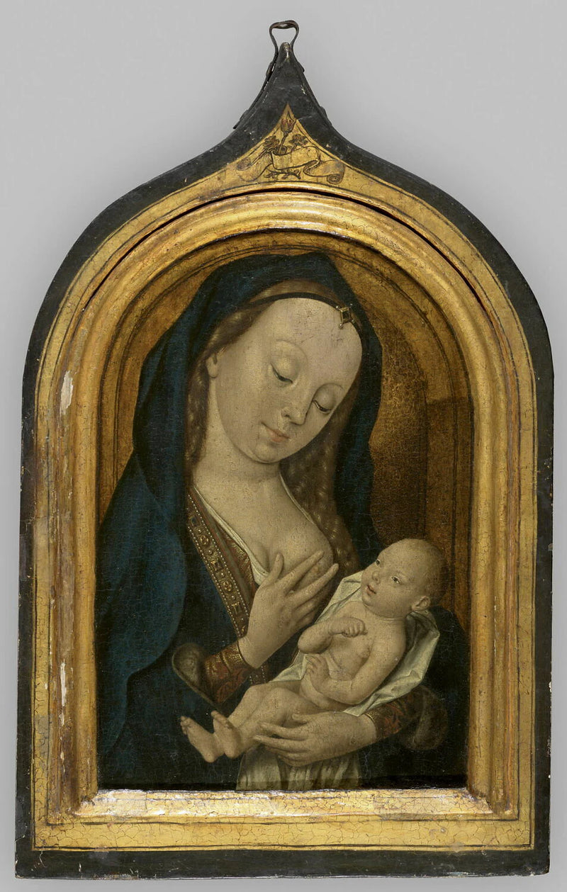 La Vierge allaitant l'Enfant - Artiste inconnu