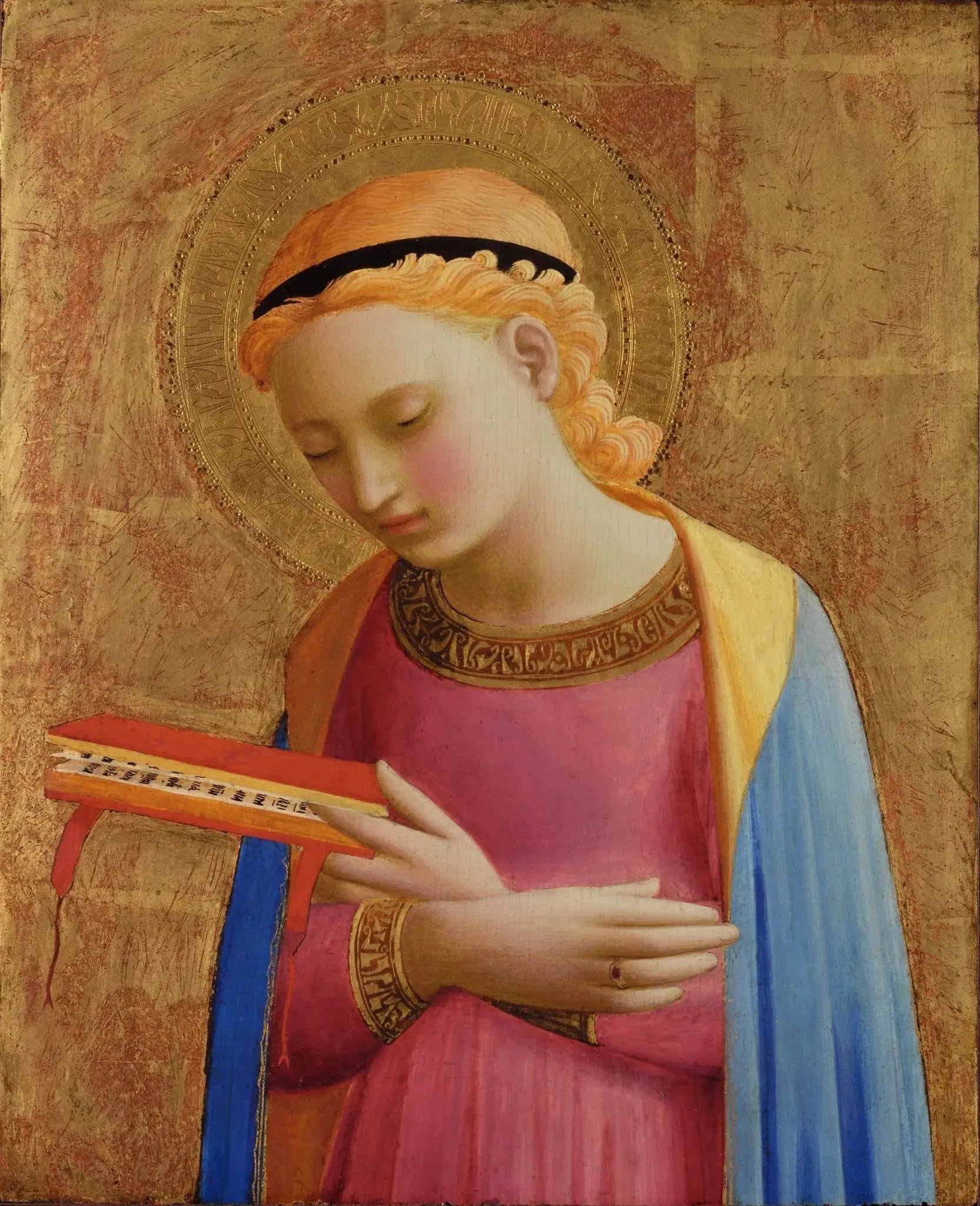 Vierge Annonciatrice - Fra Angelico image 1 reproduction de peinture à l’huile