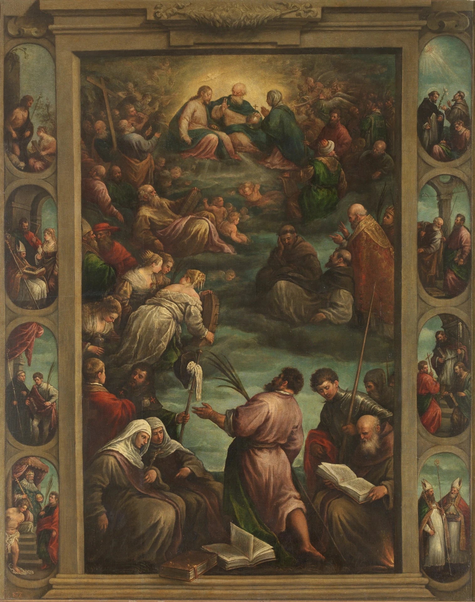 Vierge au ciel - Francesco Bassano le Jeune