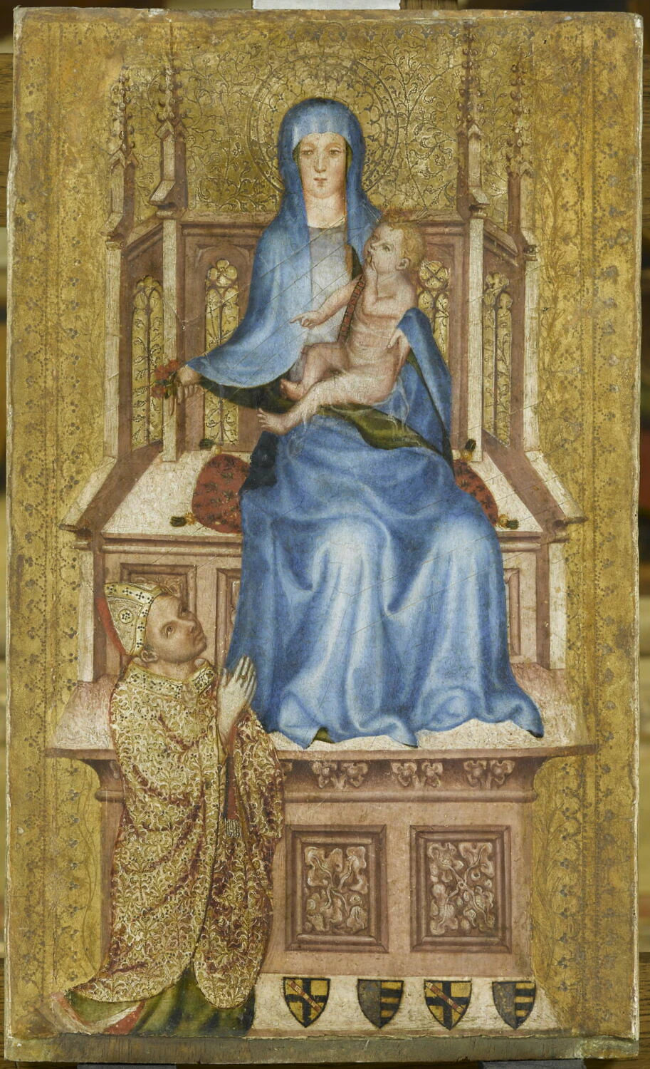La Vierge aux églantines - Artiste inconnu