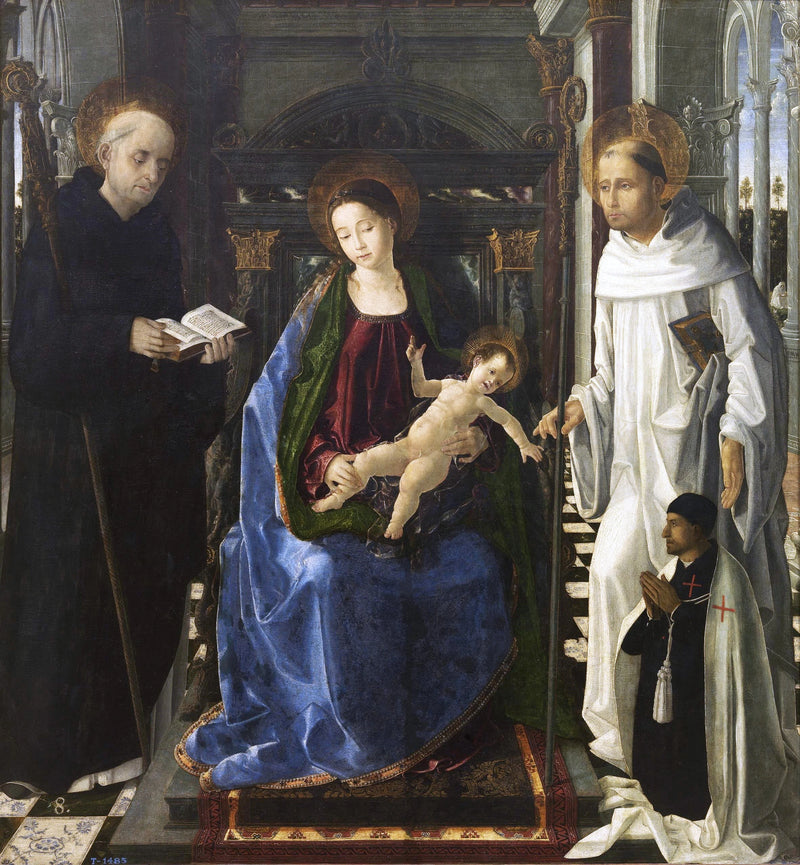 La Vierge du Chevalier de Montesa - Paolo da San Leocadio