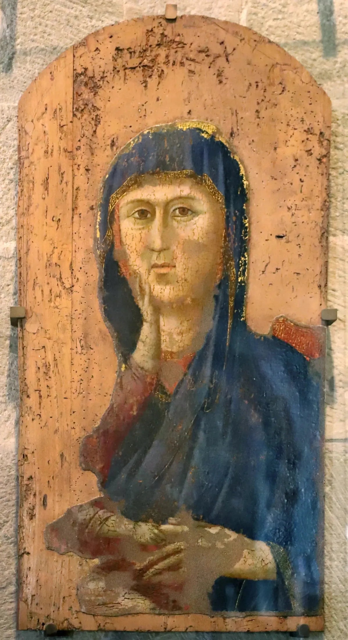 Vierge de Borgo San Lorenzo - Giotto image 1 reproduction artisanale de tableau