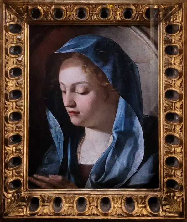 Vierge de l'Annonciation - Artemisia Gentileschi image 1 reproduction de peinture à l’huile