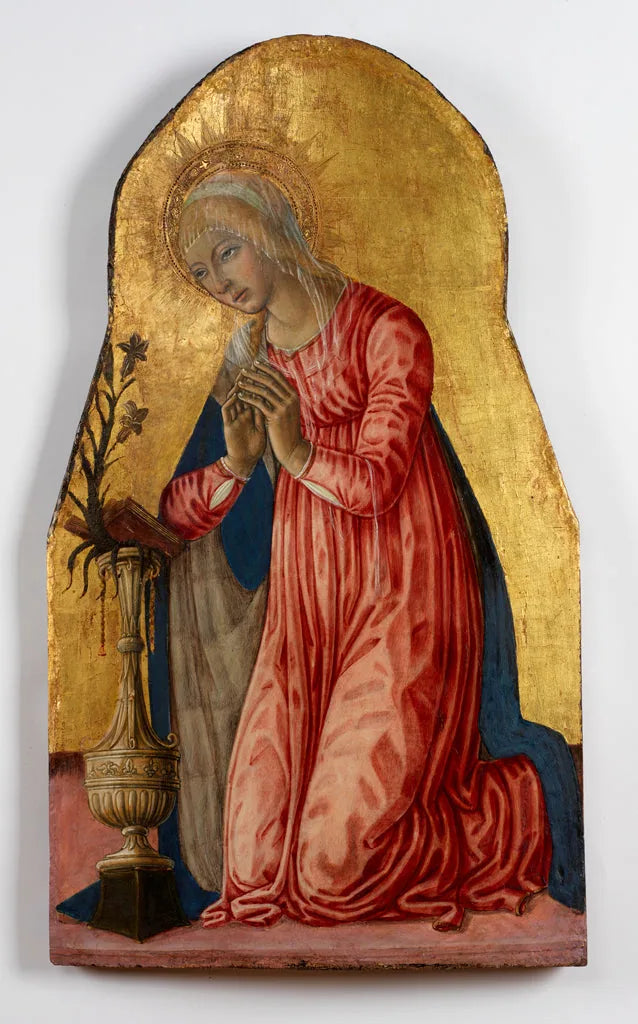 Vierge de l'Annonciation - Matteo di Giovanni image 1 reproduction de peinture à l’huile