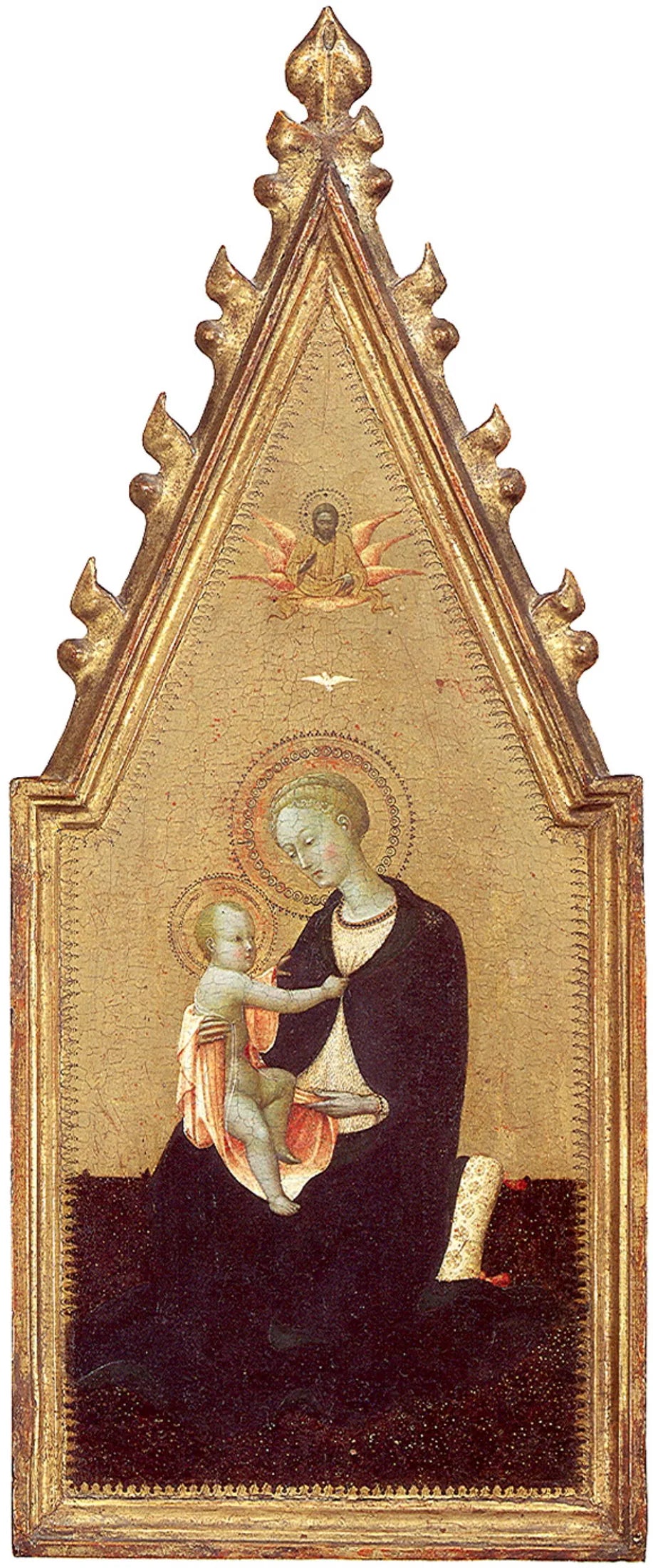 Vierge de l'humilité - Stefano di Giovanni (Sassetta) image 1 reproduction d’œuvre d’art à l’huile