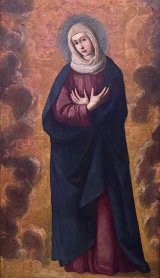 Vierge des Nuages - Francisco de Zurbarán image 1 tableau peint à l’huile sur toile