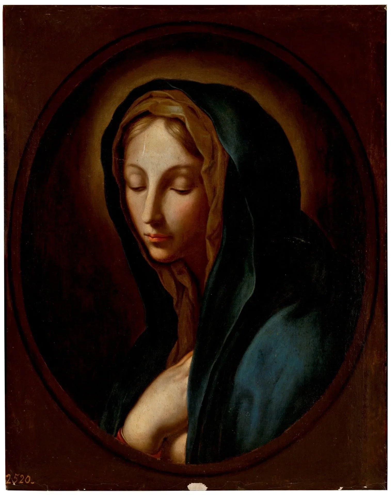 Vierge en contemplation - Carlo Maratta image 1 reproduction d’œuvre d’art à l’huile