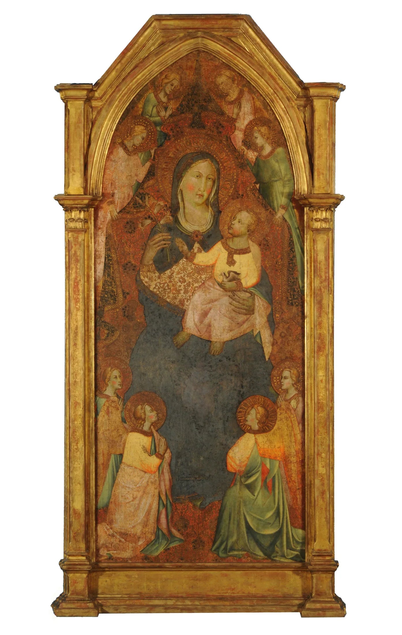 Vierge enceinte - Agnolo Gaddi image 1 reproduction de peinture à l’huile