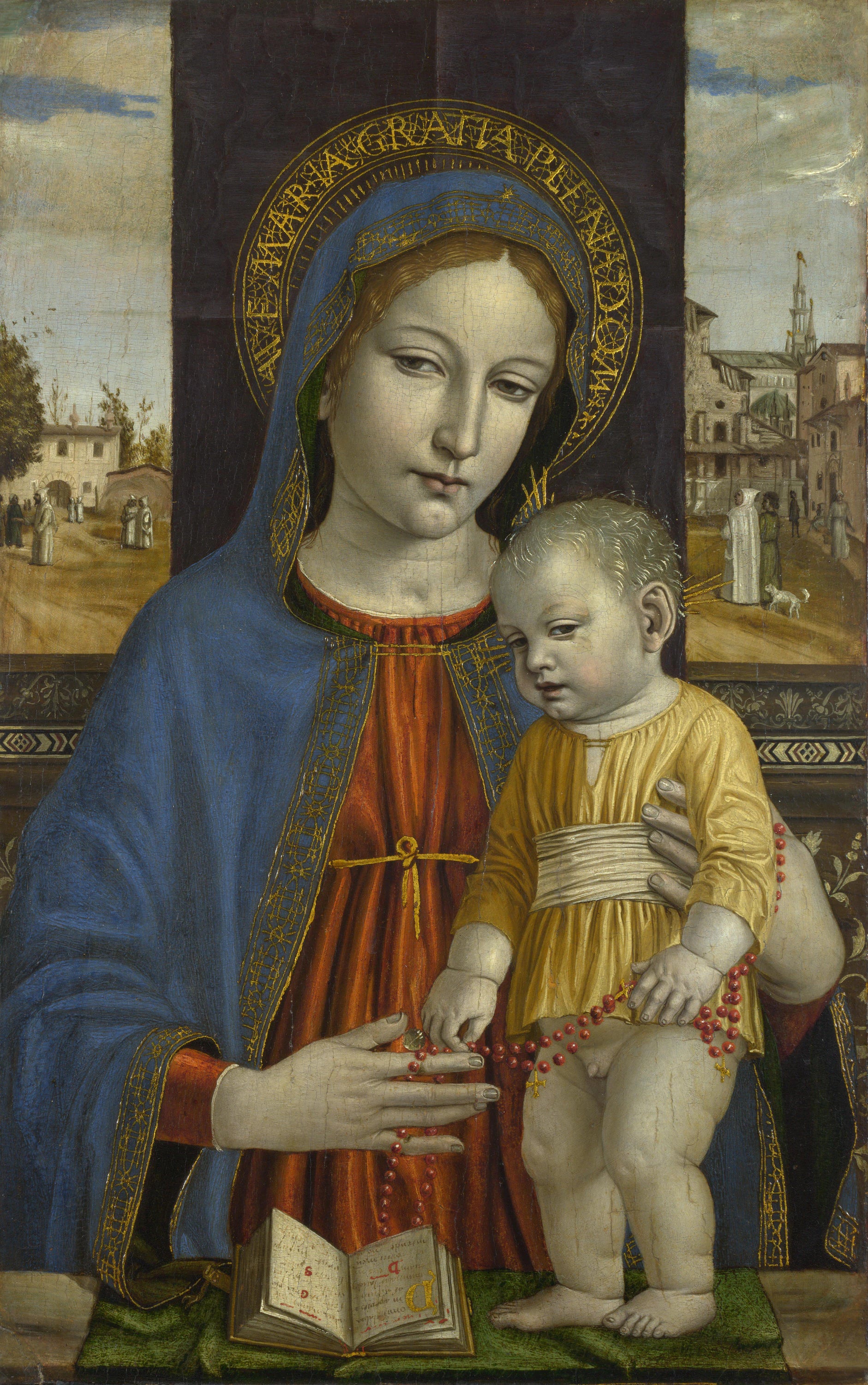 Vierge à l'Enfant - Ambrogio Borgognone