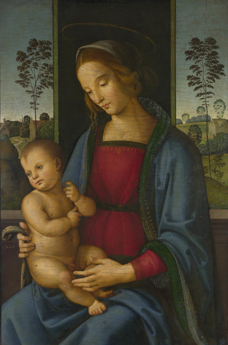 Vierge à l'Enfant - Andrea Aloigi