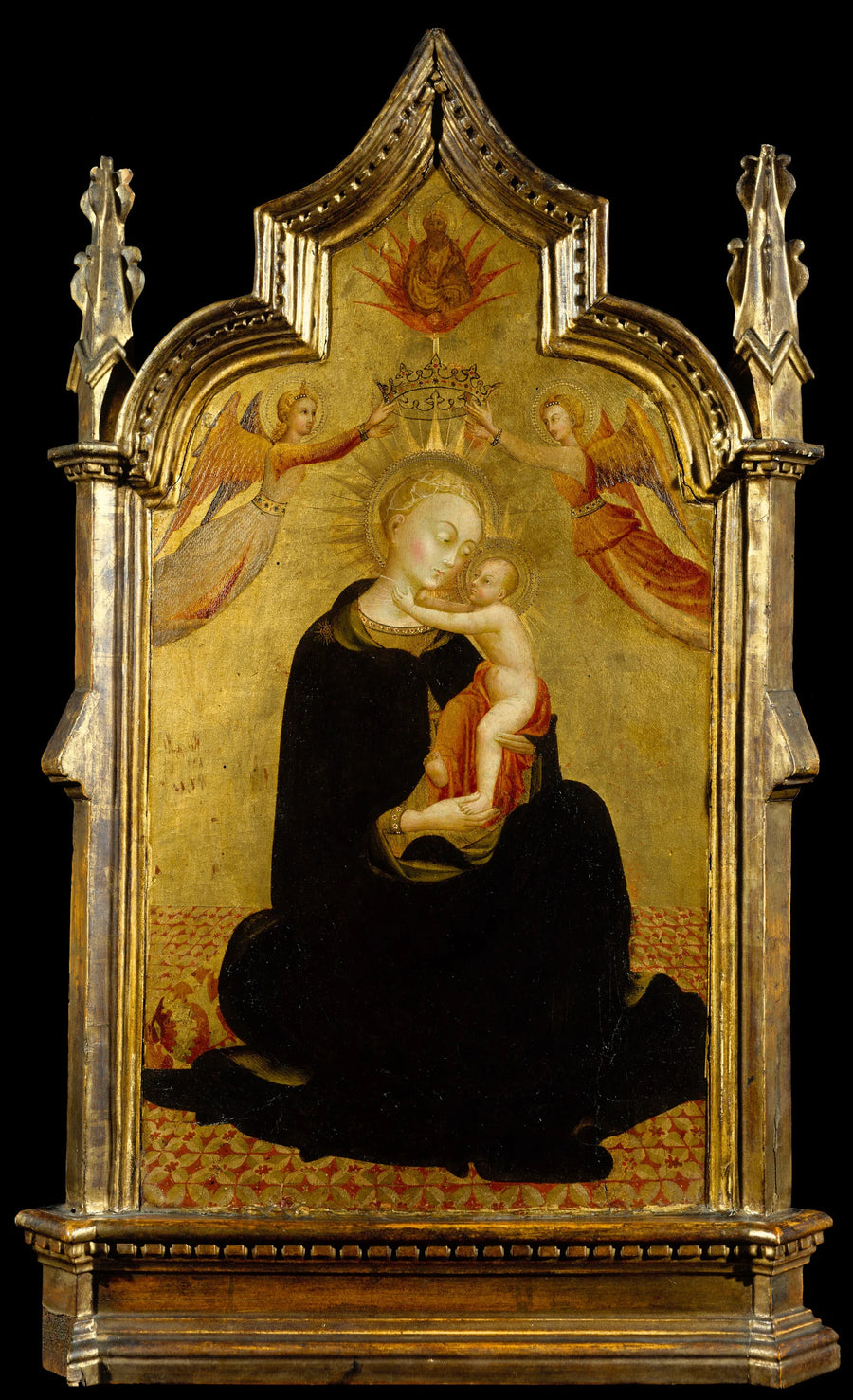 Vierge à l'Enfant avec des anges - Sassetta (Stefano di Giovanni)