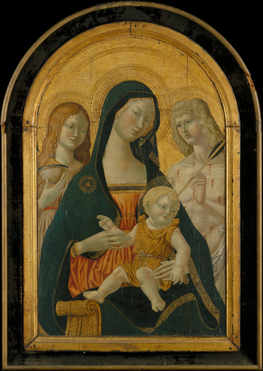Vierge à l'Enfant avec les saints Marie-Madeleine et Sébastien - Icilio Federico Ioni