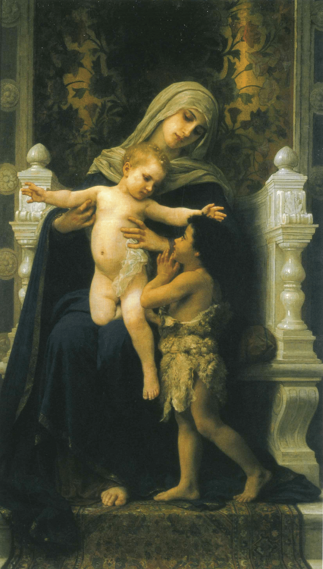 La Vierge à l’Enfant avec saint Jean-Baptiste (1881) - Bouguereau