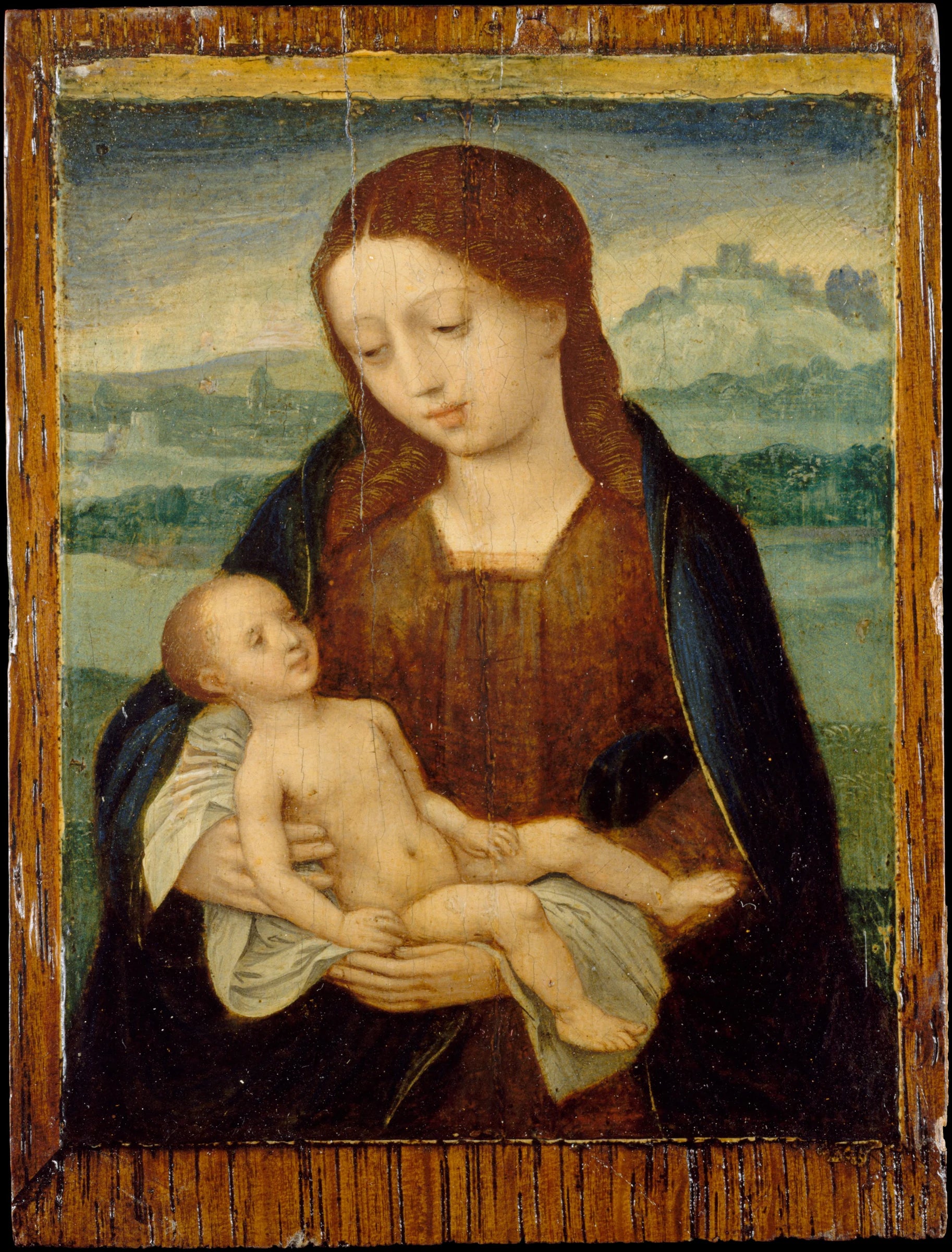 Vierge à l'Enfant - Master of the Female Half-Lengths