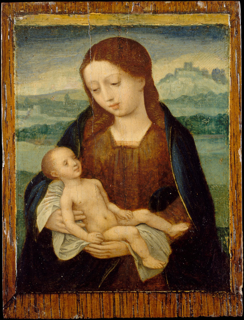 Vierge à l'Enfant - Master of the Female Half-Lengths