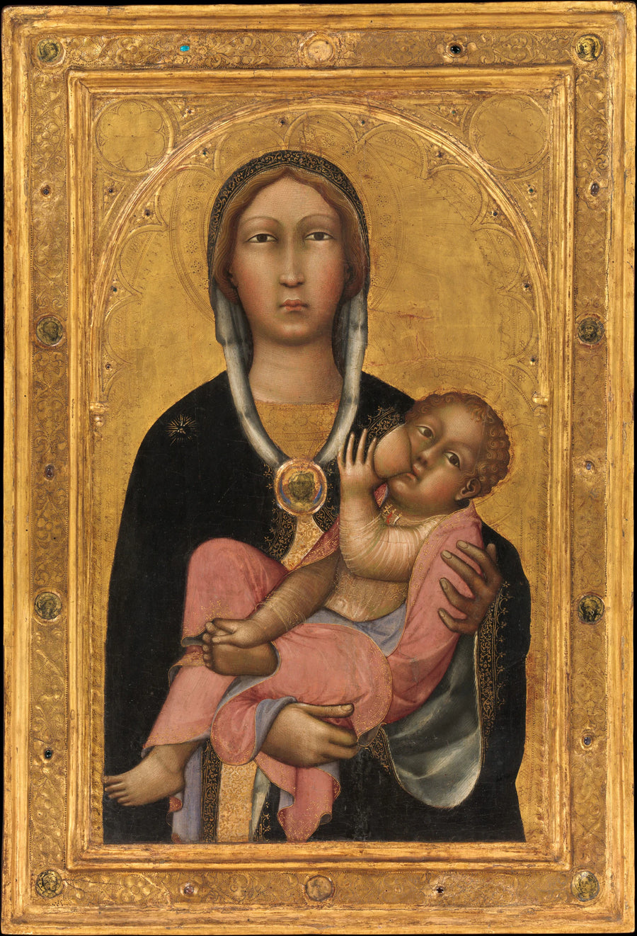 Vierge à l'Enfant - Paolo di Giovanni Fei