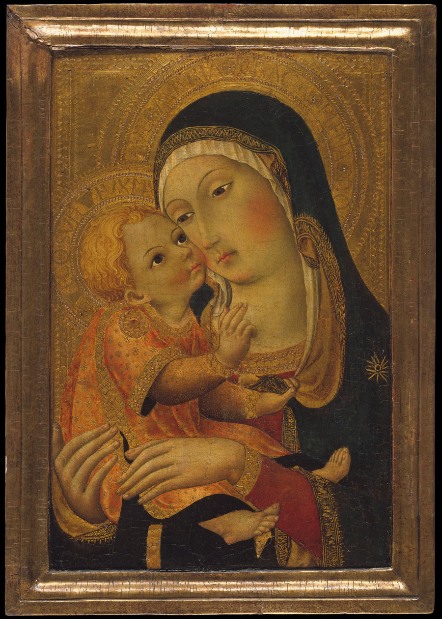 Vierge à l'Enfant - Sano di Pietro (Ansano di Pietro di Mencio)