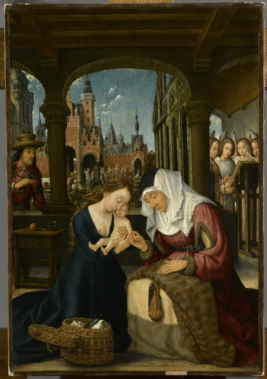 La Vierge et l'Enfant avec sainte Anne - Artiste inconnu