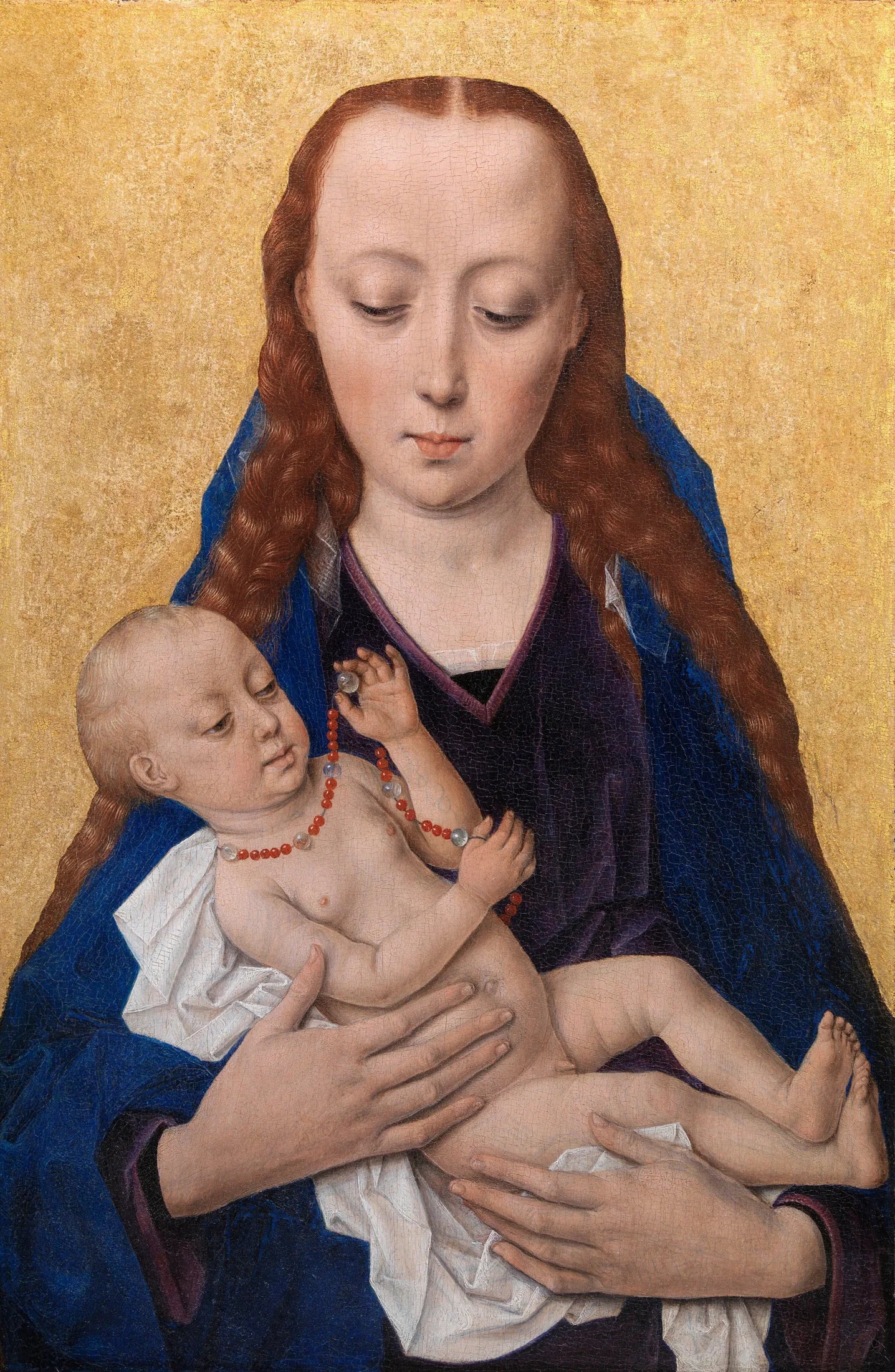 Vierge et Enfant - Dirk Bouts image 1 reproduction de peinture à l’huile
