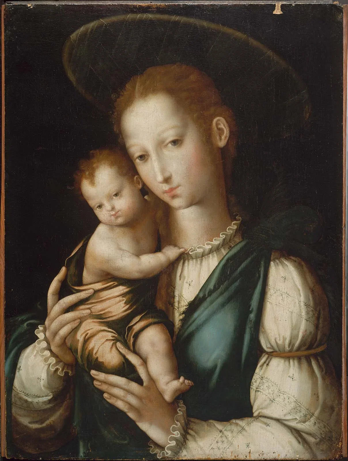 Vierge et Enfant - Luis de Morales image 1 reproduction de peinture à l’huile