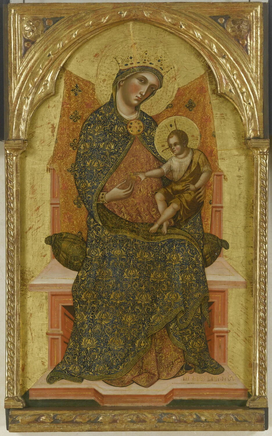 La Vierge et l'Enfant - Paolo Veneziano (Paolo da Venezia, dit)