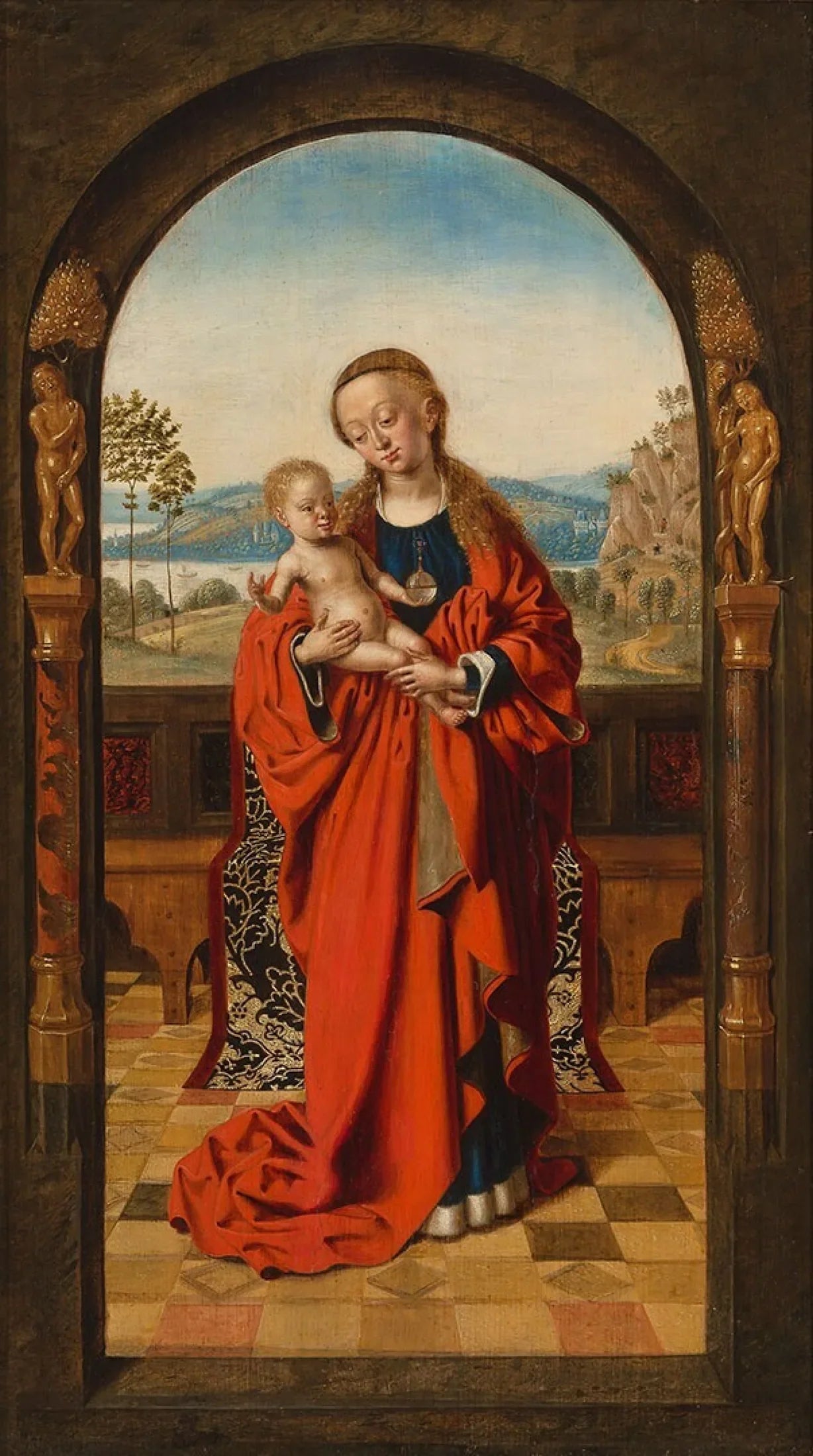 Vierge et Enfant - Petrus Christus image 1 reproduction de peinture à l’huile