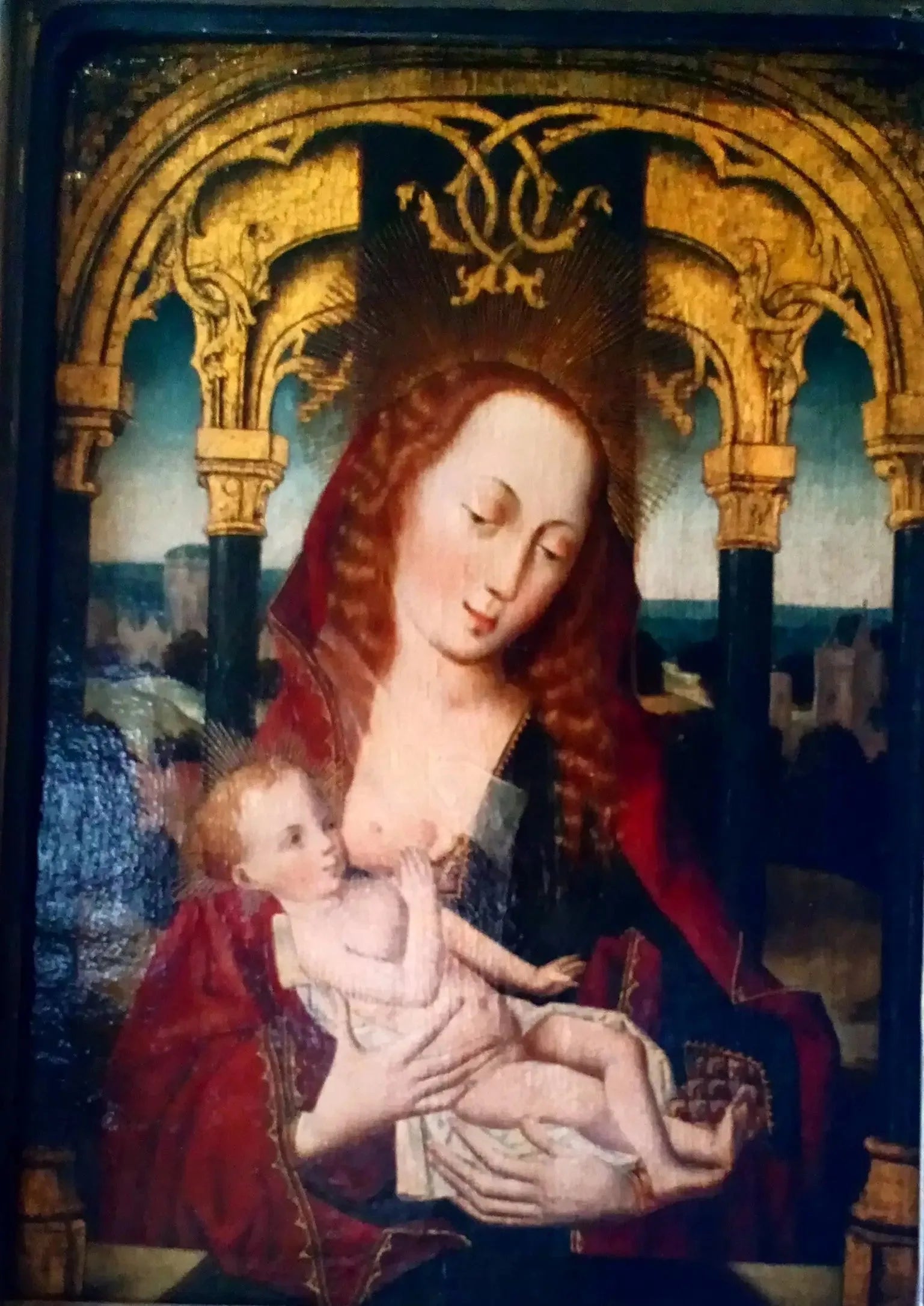Vierge et Enfant - Rogier van der Weyden image 1 reproduction artisanale de tableau