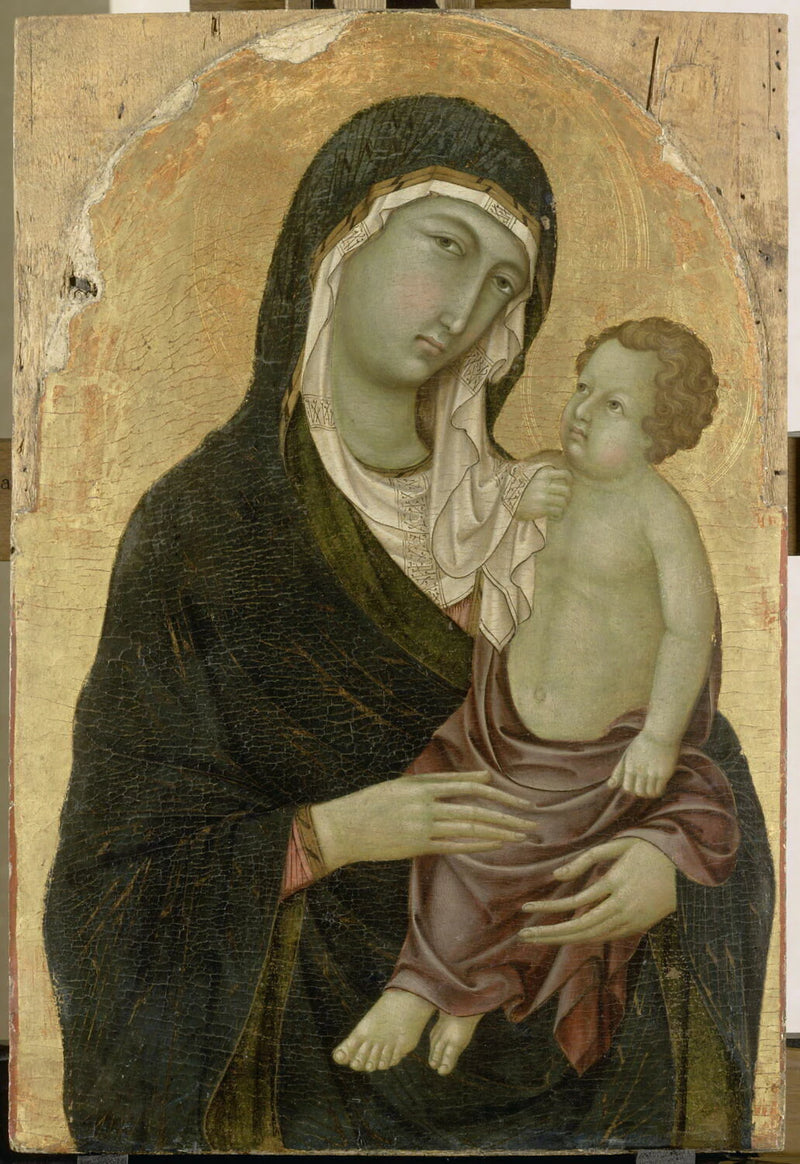 La Vierge et l'Enfant - Ugolino da Siena (Ugolino di Nerio, dit)