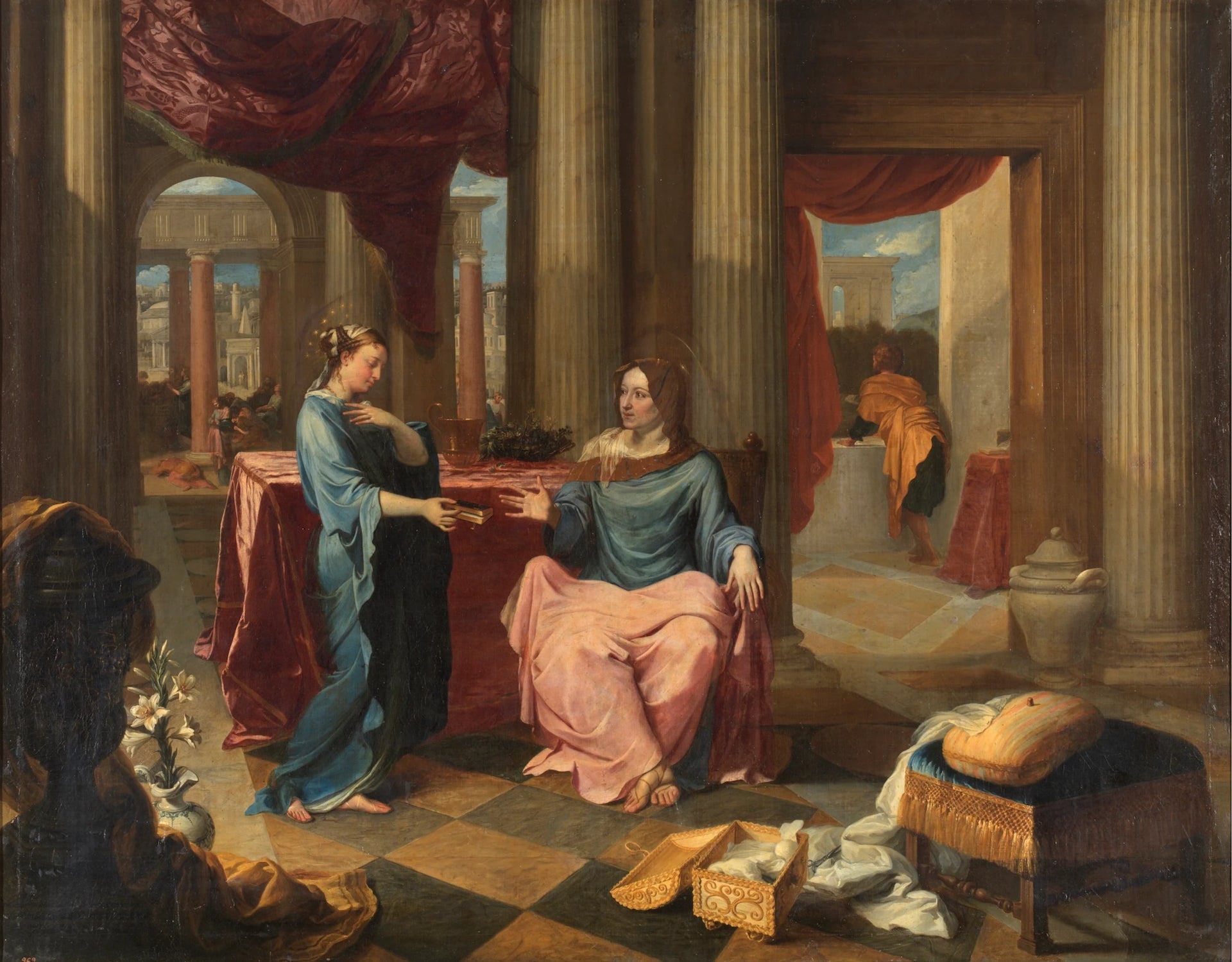 La Vierge et sainte Anne - Bertholet Flémal