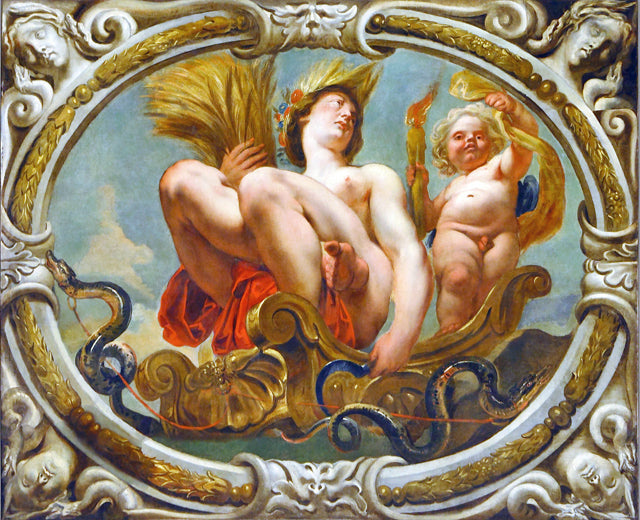 Vierge - Jacob Jordaens image 1 reproduction artisanale de tableau