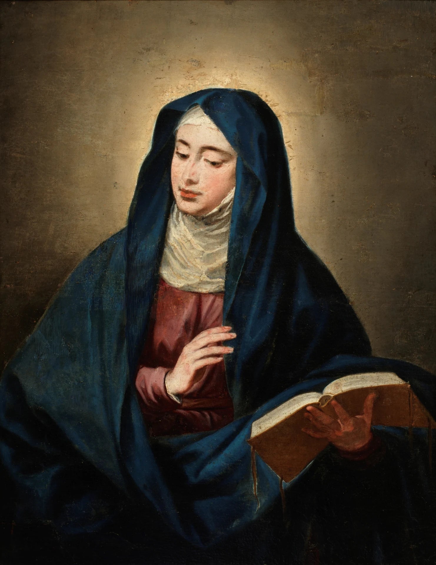 La Vierge lisant - Diego González de la Vega
