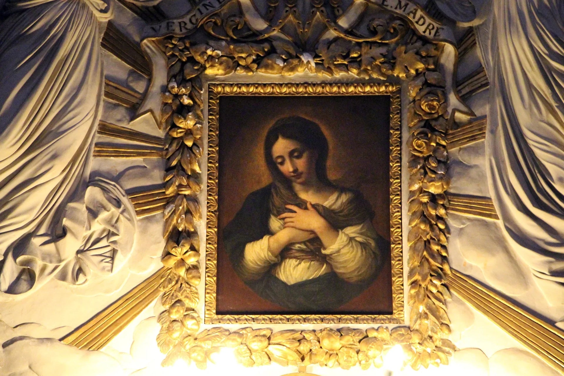 Vierge Marie - Carlo Maratta image 1 reproduction artisanale de tableau