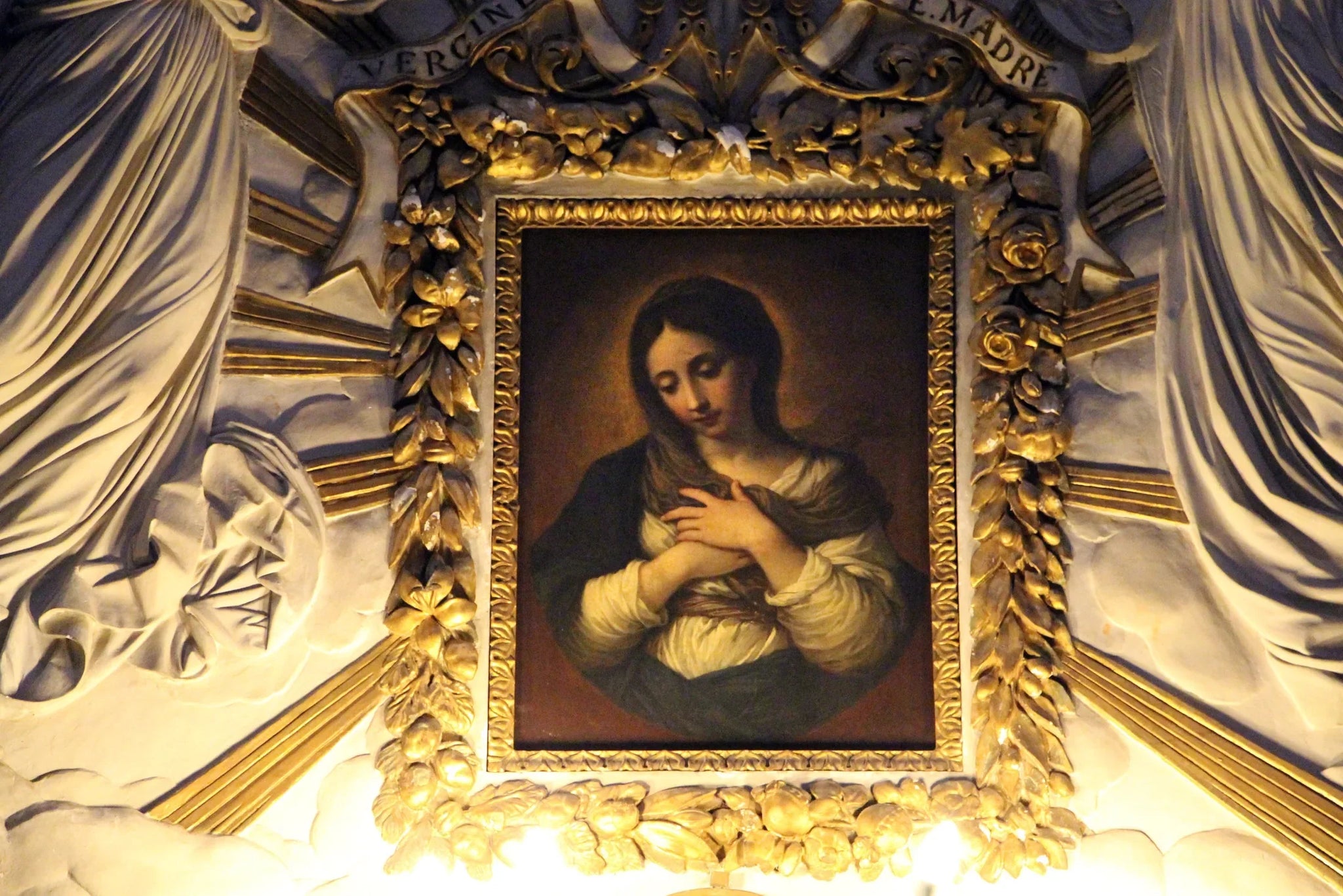Vierge Marie - Carlo Maratta image 1 reproduction artisanale de tableau