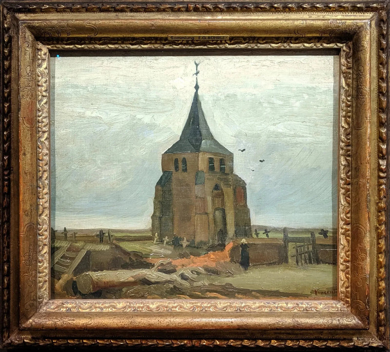 Le Vieux Clocher à Nuenen, F88 – vue encadrée