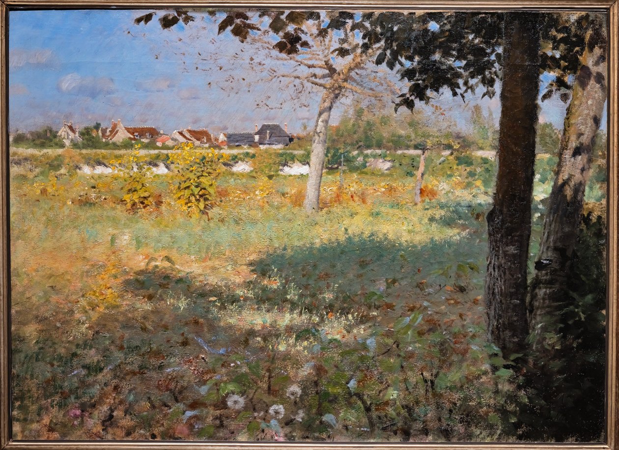 Vieux jardins - Giuseppe De Nittis image 1 copie de tableau peinte à la main