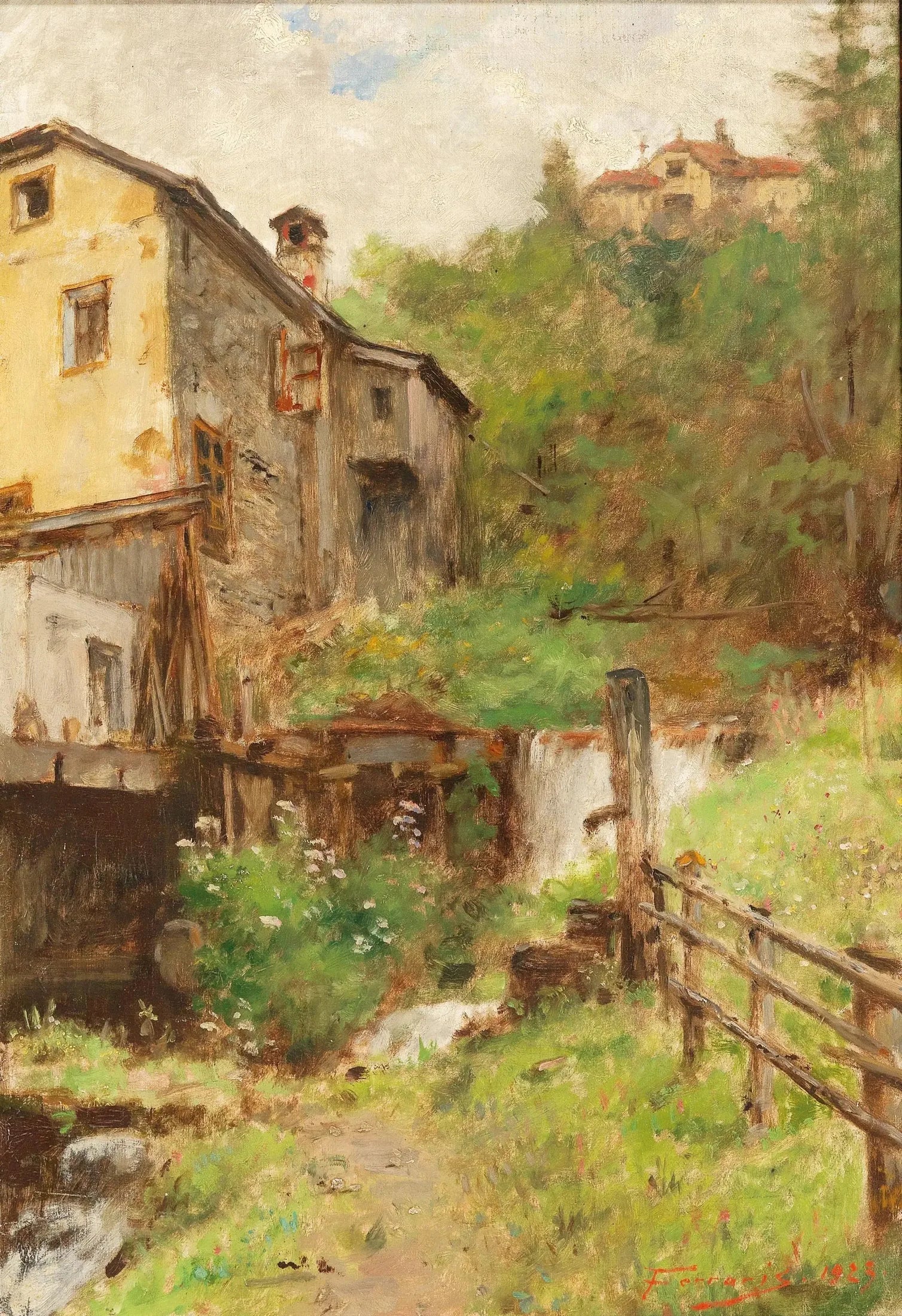 Vieux Moulin - Artur Ferraris image 1 reproduction de peinture à l’huile