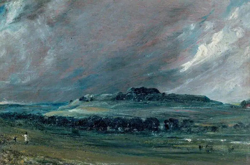 Vieux Sarum - John Constable image 1 copie peinte à la main à l’huile