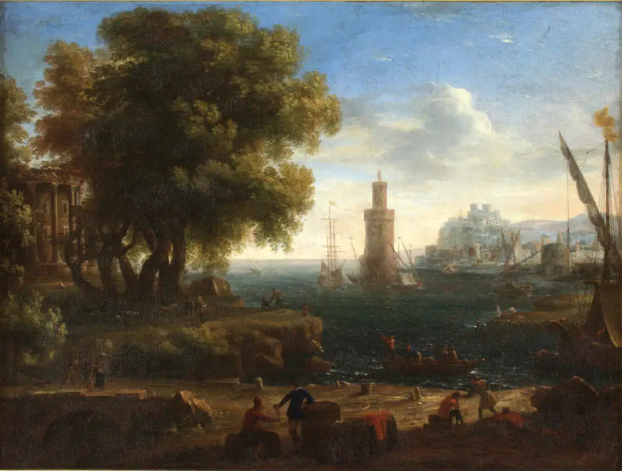 View of a Port - Claude Lorrain