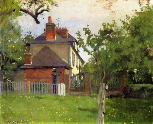 Villa Beaulieu, Honfleur - Félix Vallotton image 1 tableau peint à l’huile sur toile