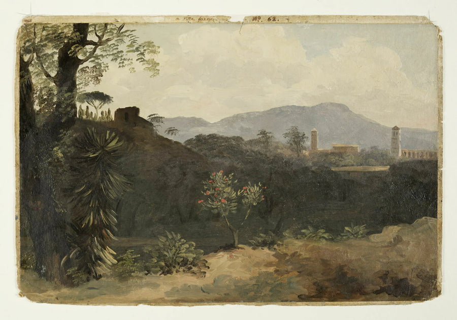 À la villa Farnèse : l'arbre rose - Pierre de Valenciennes
