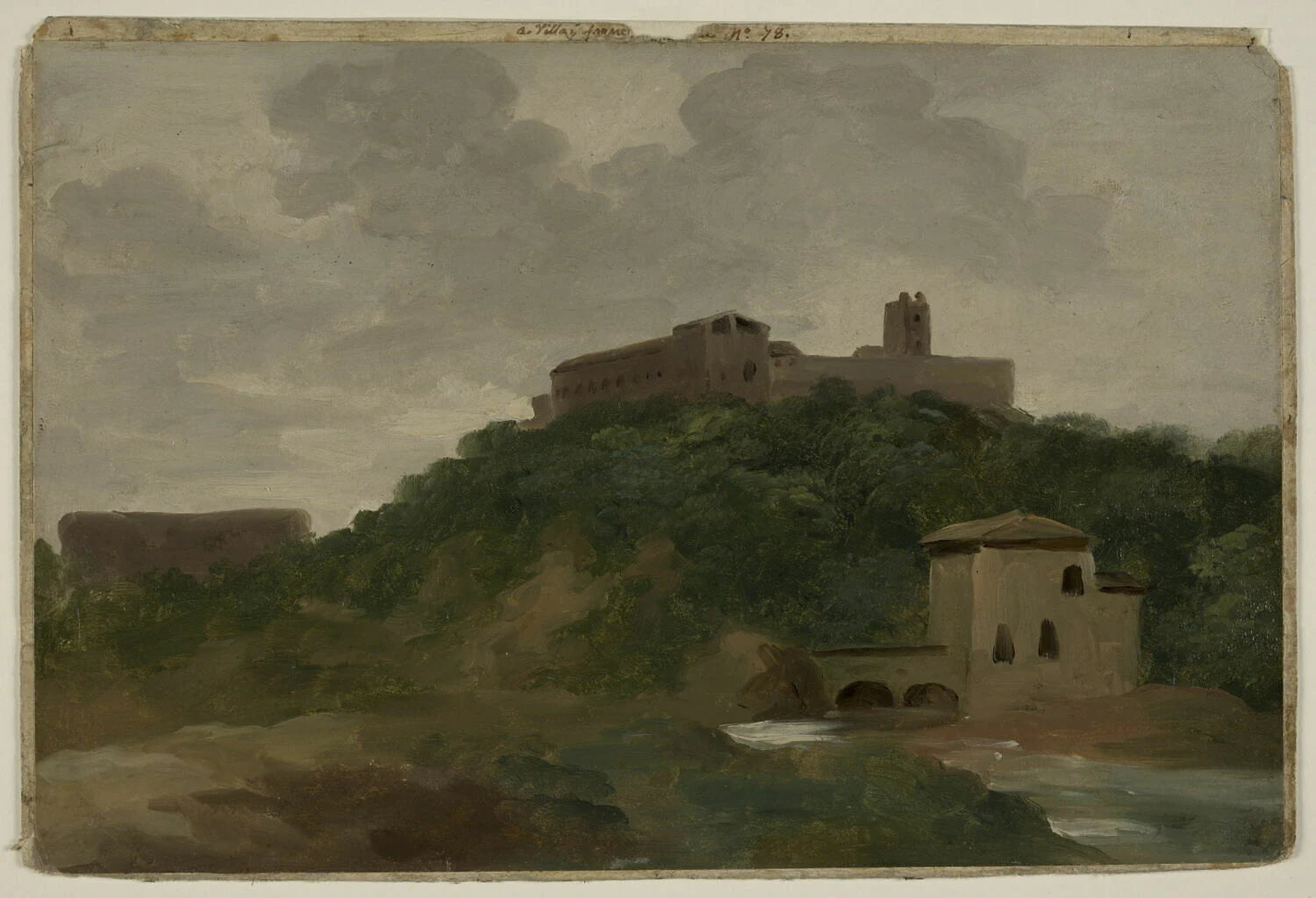 À la villa Farnèse : le moulin - Pierre de Valenciennes