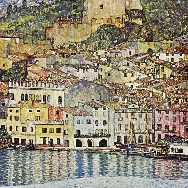 Village côtier - Gustav Klimt