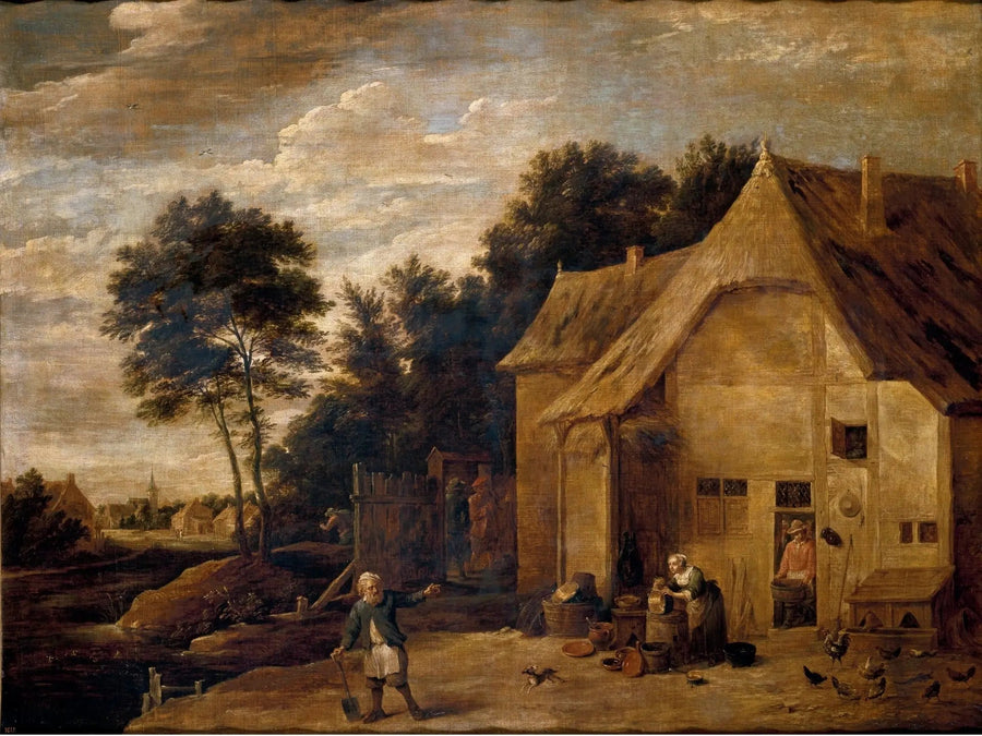 Village House - David Teniers le Jeune